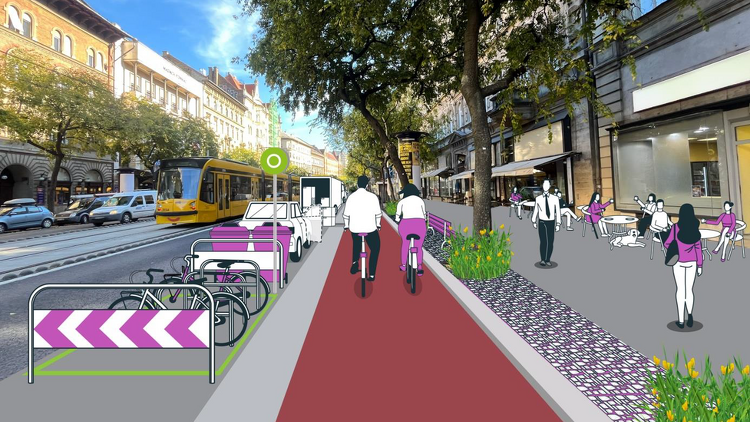 2027 után léphet a 21. századba a Nagykörút