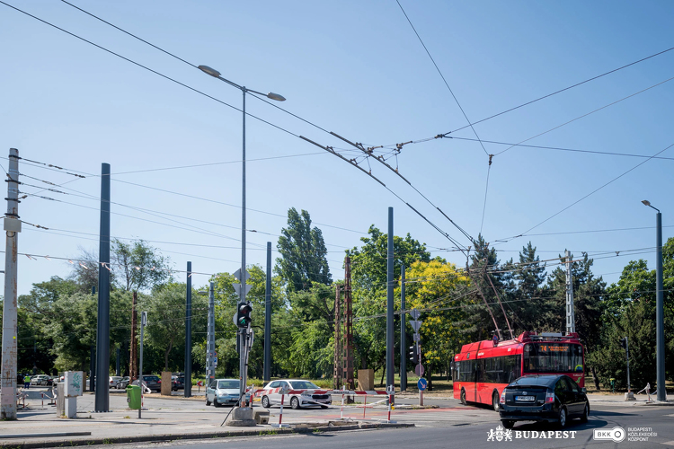 Így folytatódik a BKK zuglói trolihálózatának fejlesztése