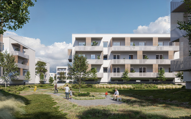 Debrecen déli részén épít zöld környezetben, megfizethető élettereket a Bayer Construct