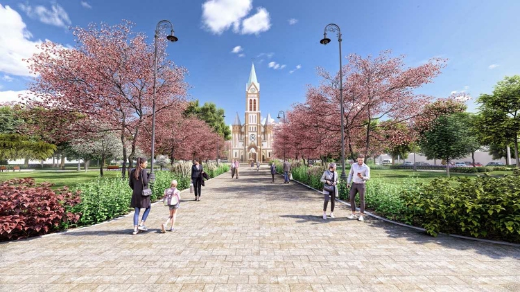 Így nézhet majd ki a Szent Erzsébet tér a hasonlóan elnevezett pesti kerületben