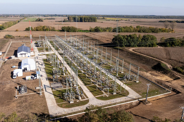 Átadták az ország egyik legnagyobb áramhálózati alállomását  