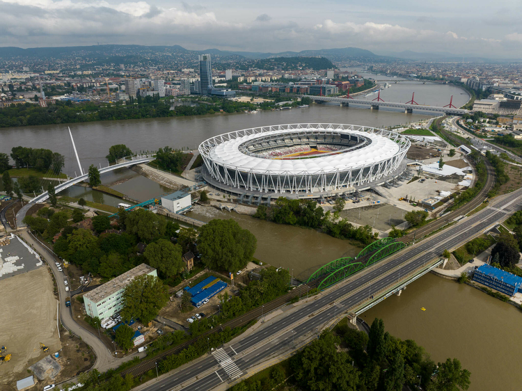 A NOB szerint is a világ legjobb sportépületei közé tartozik a budapesti Nemzeti Atlétikai Központ