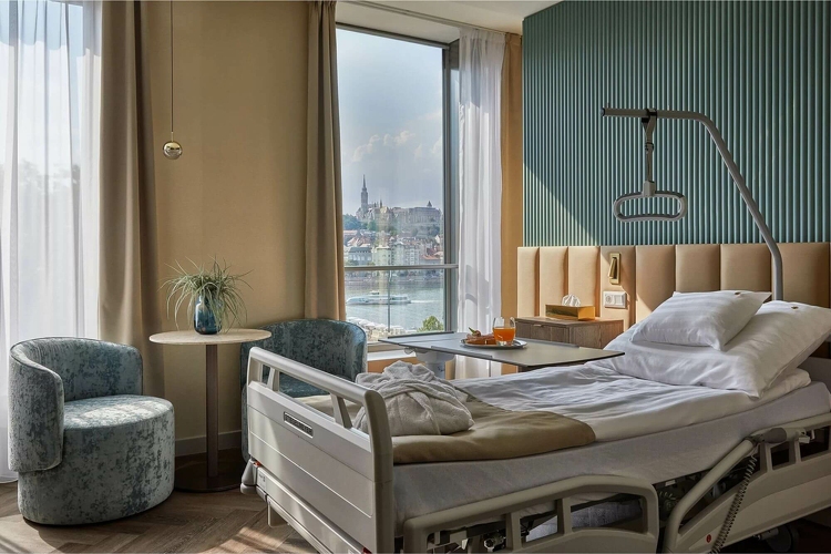 Új részleggel gyarapodott az elegáns fővárosi magánkórház