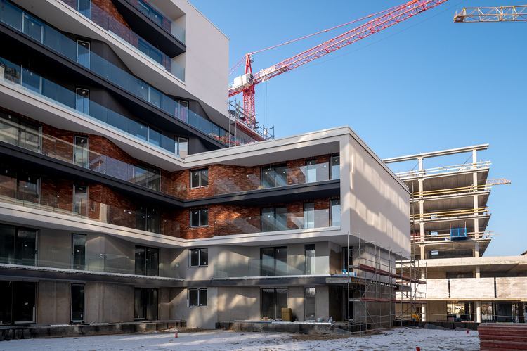 Közel félezer lakás épül a Duna Pláza közelében a Váci úton