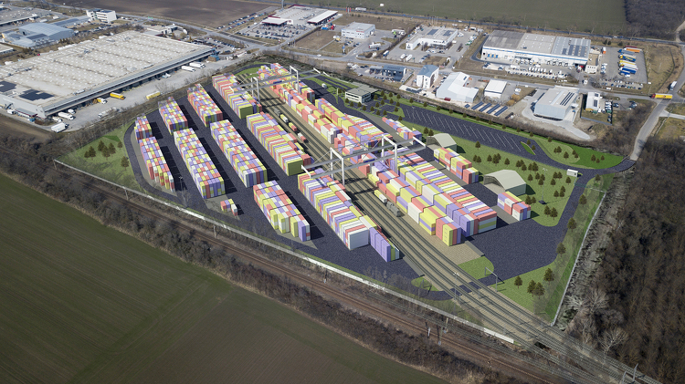 Európa egyik legmodernebb logisztikai terminálja épül fel Szegeden a BYD-gyár közelében