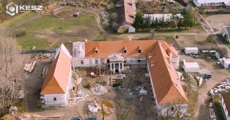 Különleges kastélyt újít fel a Székelyföldön a KÉSZ Csoport – VIDEÓ