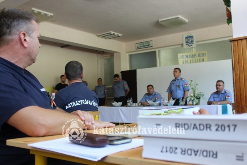 Nógrád megye is részt vett a Katasztrófavédelmi vasúti ellenőrök záhonyi versenyén
