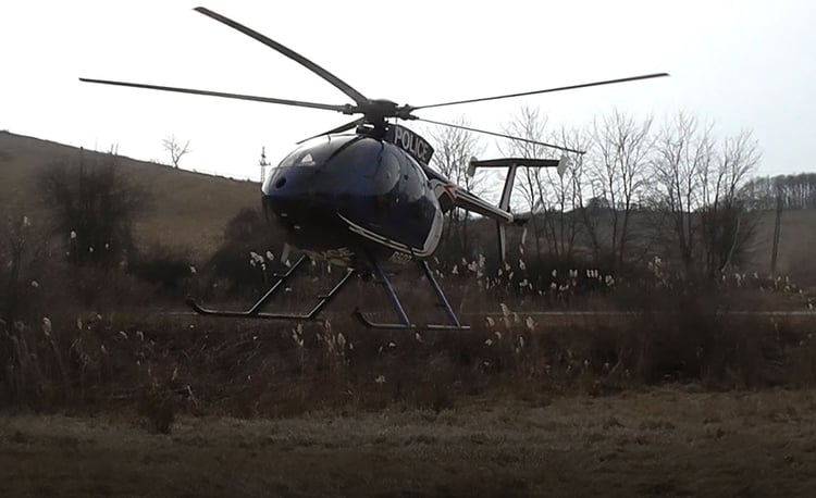 Helikoptert is bevetettek Nógrád megyében a szabálytalankodók ellen