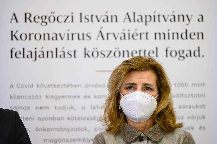 Koronavírus - Herczegh Anita: Hosszú távú segítséget nyújt a Regőczi Alapítvány