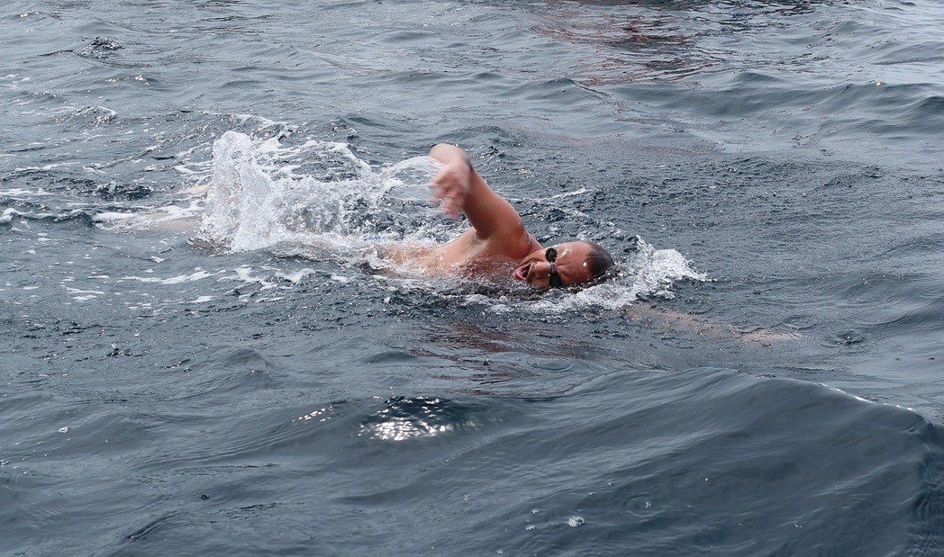 14 fokos vízben 26 kilométer! – Mányoki bravúrját a delfinek is segítették