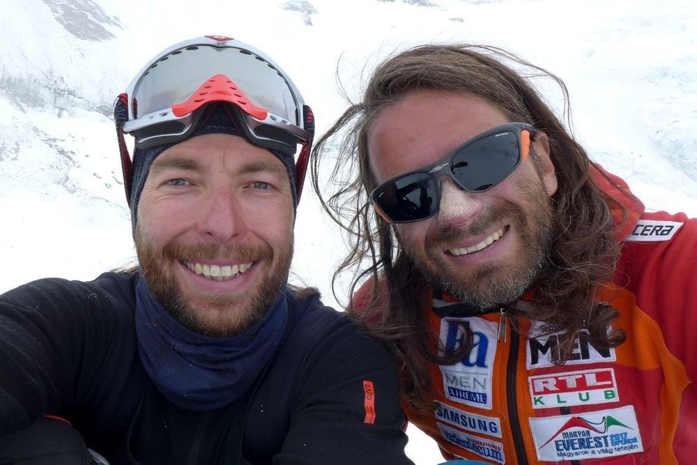 Klein Dávidék megkezdték a csúcstámadást a Mount Everesten