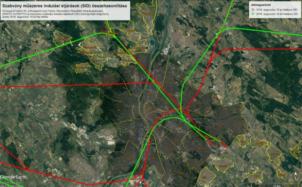 magyarország légifolyosói térkép Budapest Légifolyosó Térkép | Európa Térkép