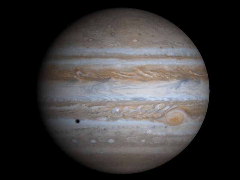 A Földnél tízszer nagyobb bébibolygóval ütközött a Jupiter