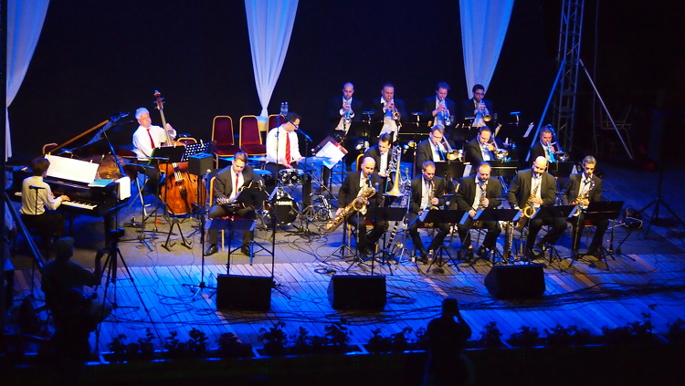 A Budapest Jazz Orchestra a Zeneakadémián vendégeskedik