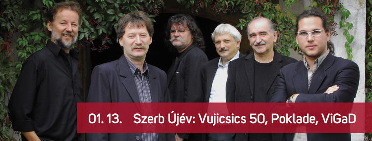Szerb újév a Fonó Budai Zeneházban: Vujicsics, Poklade, ViGaD