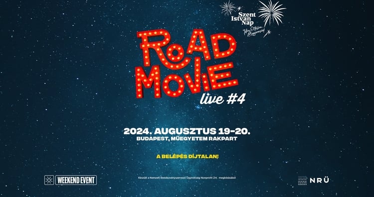 Idén újra Road Movie Live: ingyenes koncertsorozat lesz a Műegyetem rakparton