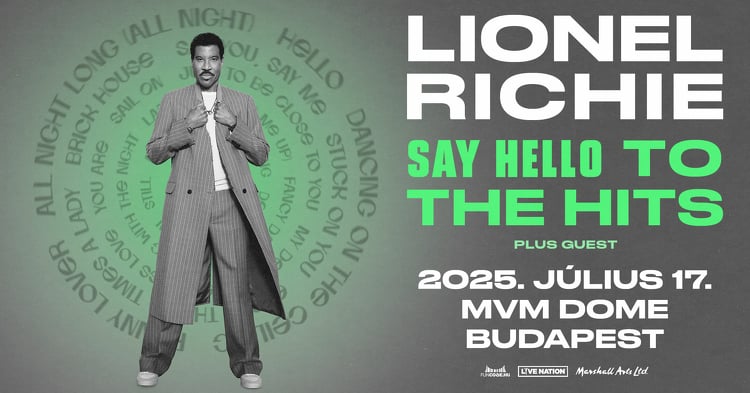 Lionel Richie jövő nyáron Budapesten lép fel