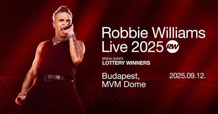 Robbie Williams jövő szeptemberben visszatér Budapestre