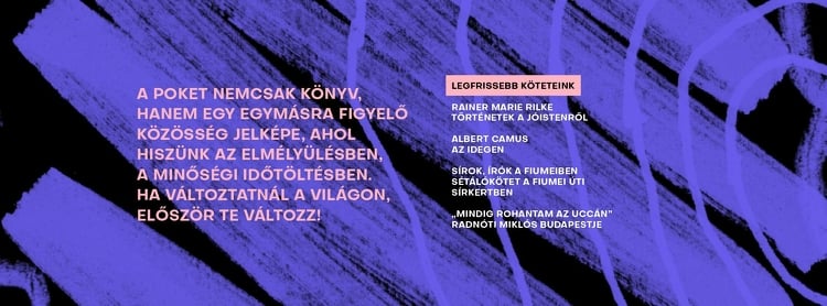 Egész napos programokkal ünneplik szombaton POKET zsebkönyvsorozat születésnapját