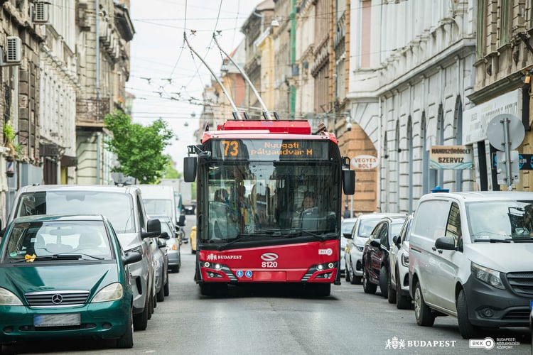 Új útvonalon jár a 73-as troli május 24-étől: közvetlen kapcsolat a belváros és Kőbánya között