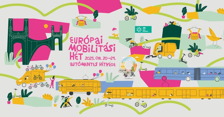 Programkavalkád várja a fővárosban az Európai Mobilitási Hét résztvevőit szeptember 16. és 22. között