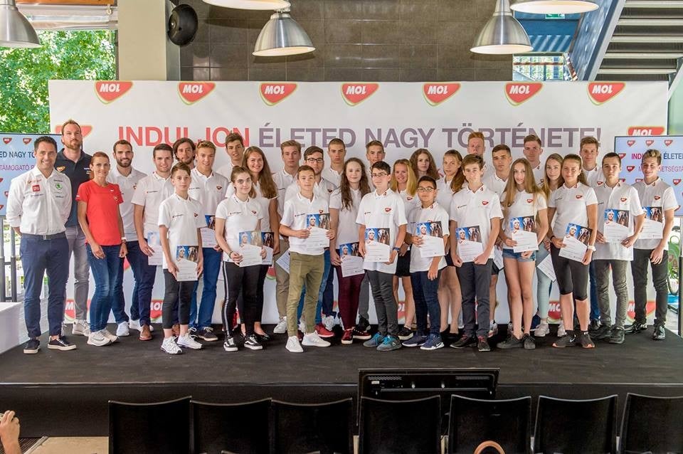 Nyolcvannégy fiatal sportolót támogat idén a MOL Új Európa Alapítványa