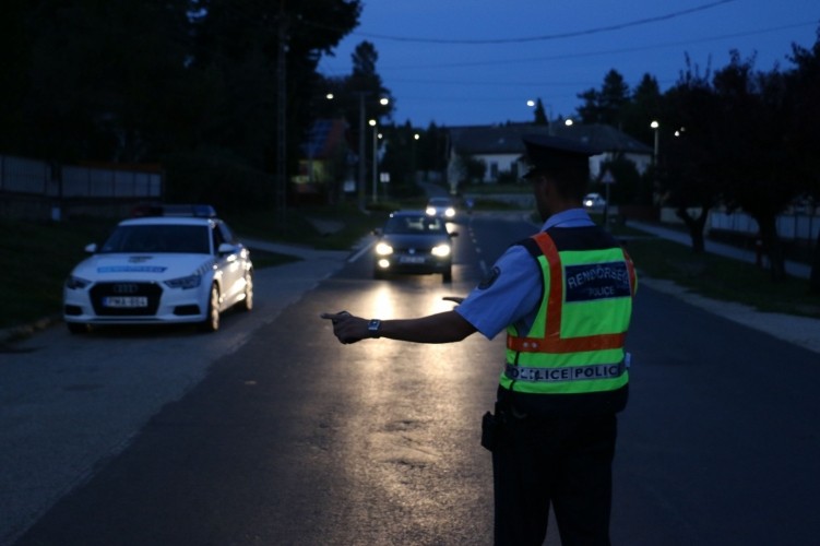 A somogyi rendőrök a közlekedésbiztonsági helyzet javításáért dolgoznak