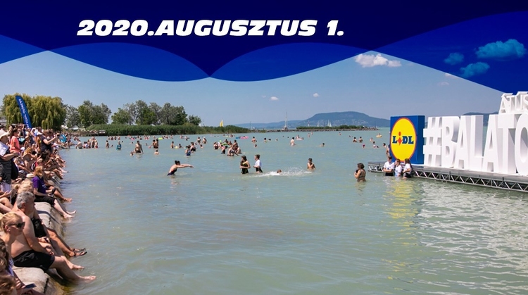 Augusztus 1-jén rendezik meg a 38. Balaton-átúszást