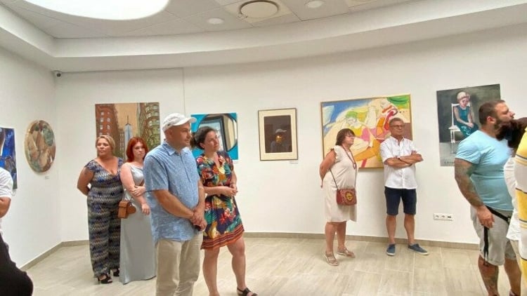 Az Év műtárgya 2022 műalkotásai a Balatonföldvári Kilátóban