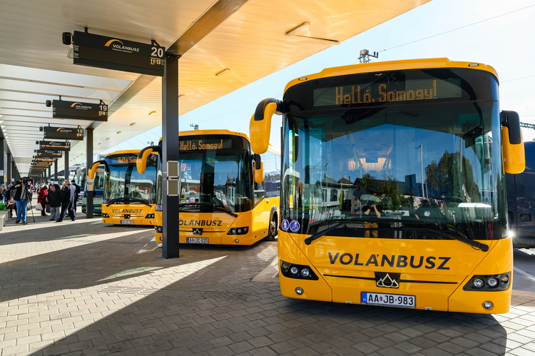 Új buszokat helyezett üzembe Somogyban a Volánbusz