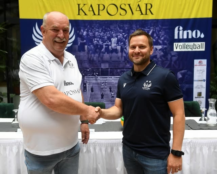 Férfi röplabda - Új edzővel vág neki az idénynek a Kaposvár
