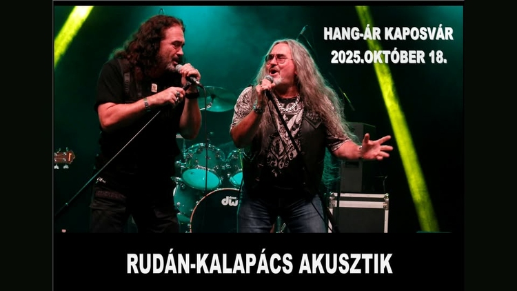 Rudán Joe és Kalapács József a Hang-Ár Music Pubban