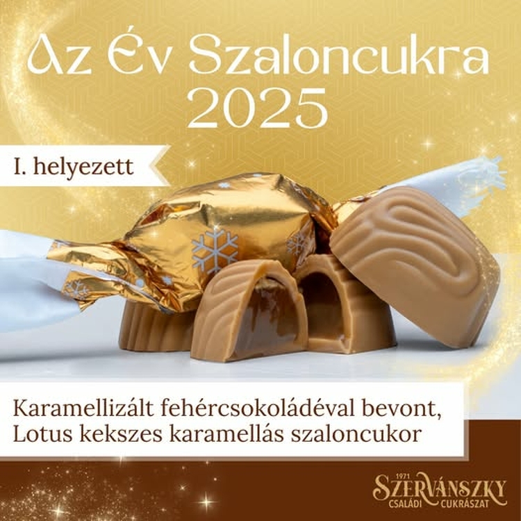 Kiválasztották az év szaloncukrát 