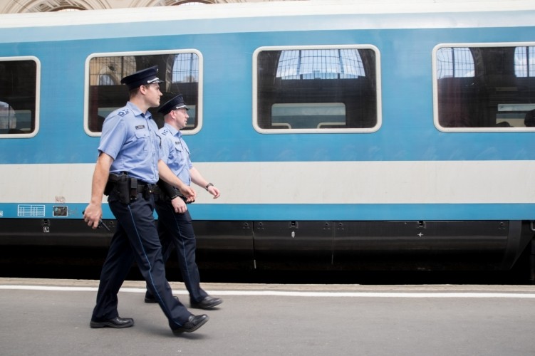 A vasúti biztonság érdekében tartott 24 órás akciót a rendőrség