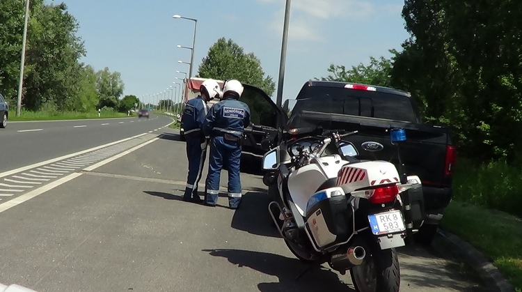 Három megye rendőrei tartottak közlekedési akciót