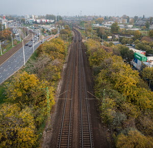 Déli körvasút 3. vágány nyomvonal