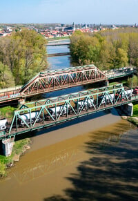 Győr - Rábahíd-A/1 számú kitérő és a csatlakozó vágány szabályozási munkálatok