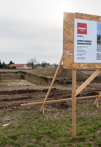 Polgárdi, Penny Market szikkasztó telepítés