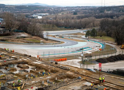 Hungaroring sajtótájékoztató és bejárás