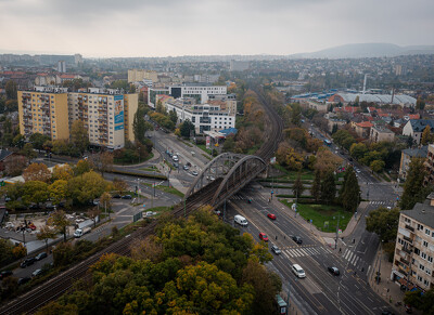 Déli körvasút 3. vágány nyomvonal