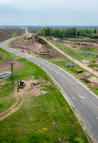 33-as út felújítása és bővítése, új körforgalmi csomópont létesítése