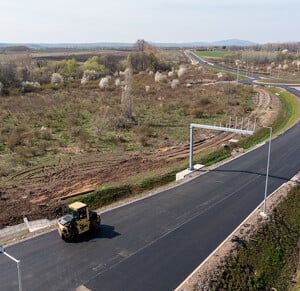 Gyöngyös nyugati elkerülő út (2024.03.21-ei állapot)