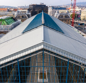 Nyugati Pályaudvar tetőszerkezet