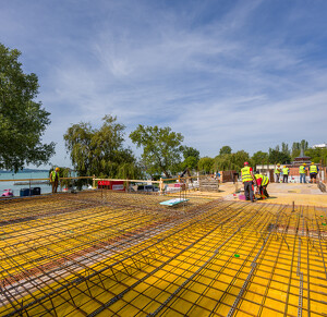 Balatonfüred - Esterházy strand és élményfürdő - Új épület