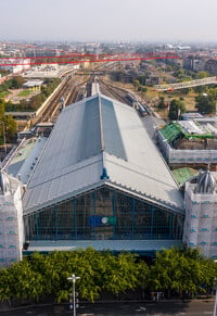 Nyugati Pályaudvar tetőszerkezet