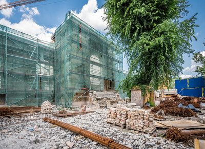Olof Palme-ház felújítás (2018.05.31-ei állapot)