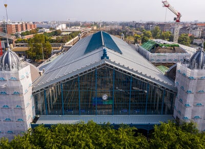 Nyugati Pályaudvar tetőszerkezet