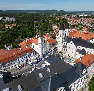 Veszprémi vár - Tejfalussy-ház, Szent István templom és rendház