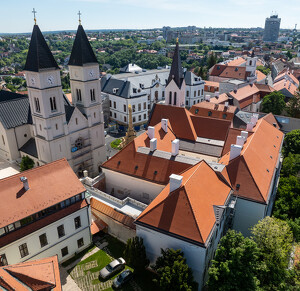 Veszprémi vár - Tejfalussy-ház, Szent István templom és rendház