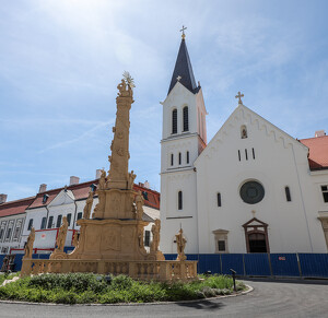 Veszprémi vár - Tejfalussy-ház, Szent István templom és rendház